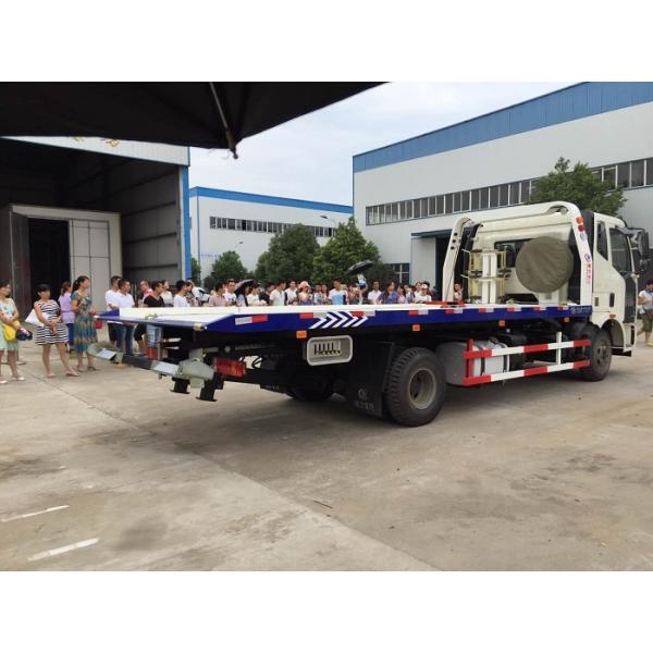 FAW 4 Ton Emergency Wrecker Tow Truck 6.2 Meters Plate Towing Recovery