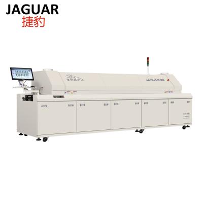 manufacture led assembly line production lead free reflow oven machine