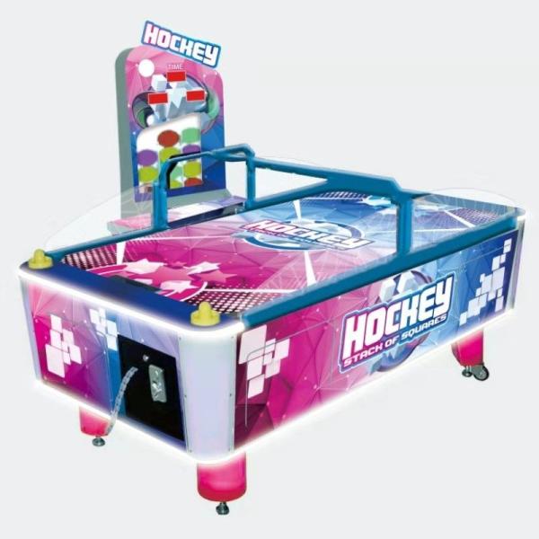 Timing Control Electronic Arcade Air Hockey , Clown Wood Air Hockey Table
