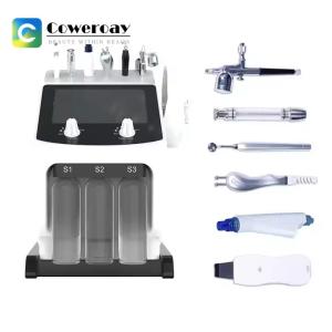 Skin Cleaning Hydrafacial Beauty Machine 7 In 1 Diamond Oxygen Jet Peel Machine