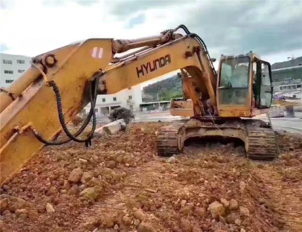 secondhand korea hyundai chain korea excavator 225-7/220-5 korea hyundai crawler excavator with good quality