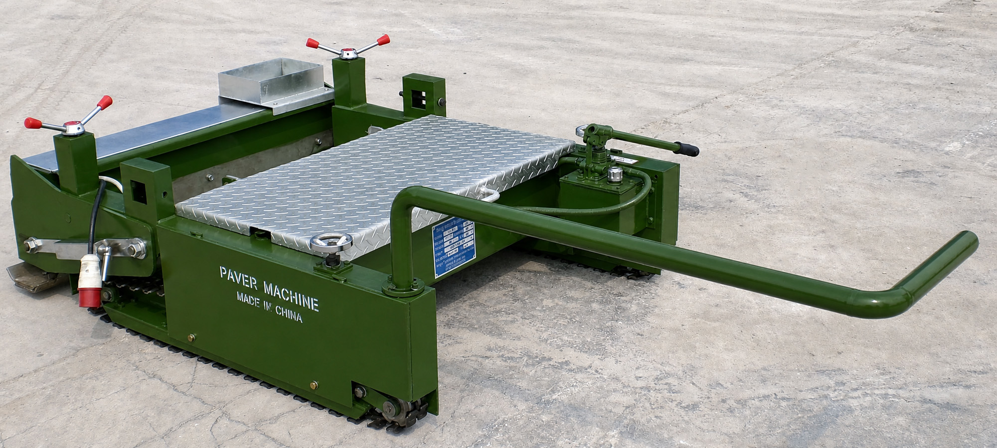 Mini Rubber Track Paver 1200mm | 300m²/h Athletic Surfacing