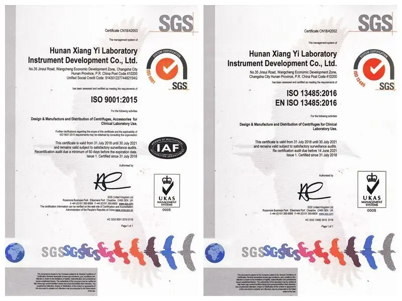 TDZ5-WS Столовая плазма крови Prp Prf Центрифуга лабораторная центрифуга < 65 дБ