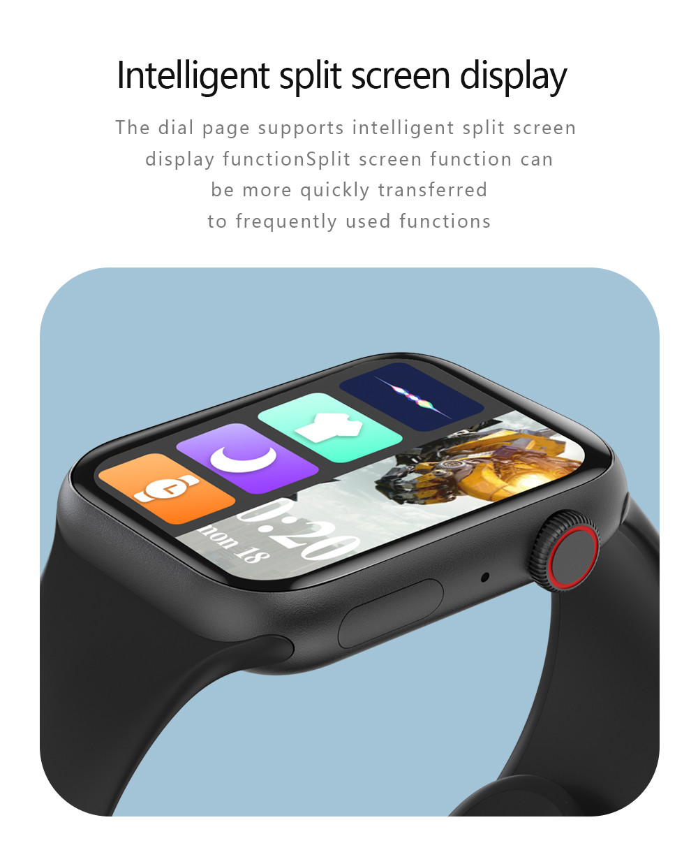 Отслежыватель 170mAh FK100 фитнеса Smartwatch ручки кодировщика андроида 8,4