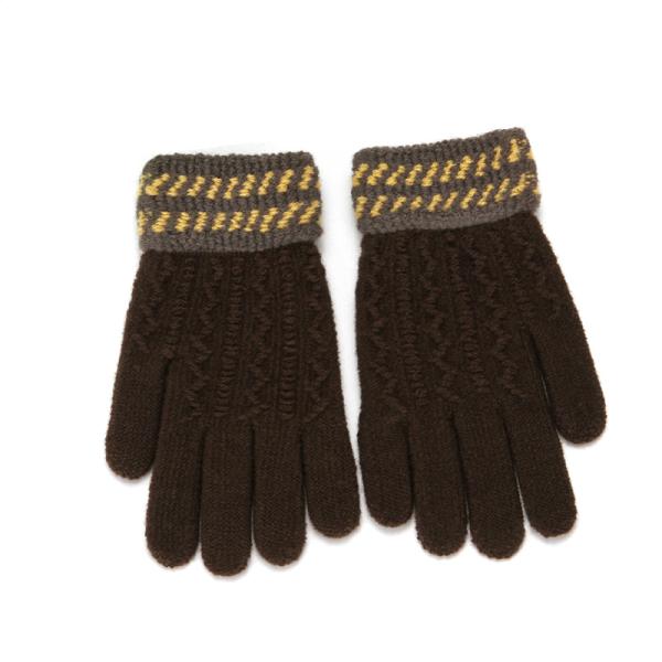 wholesales custom kids five-fingers fashion gym simple winter warm and cold proof kintted sports touch screen mitts