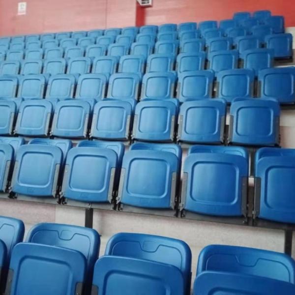 Folding Retractable Bleacher Seatings Easy Installation And Customized Length