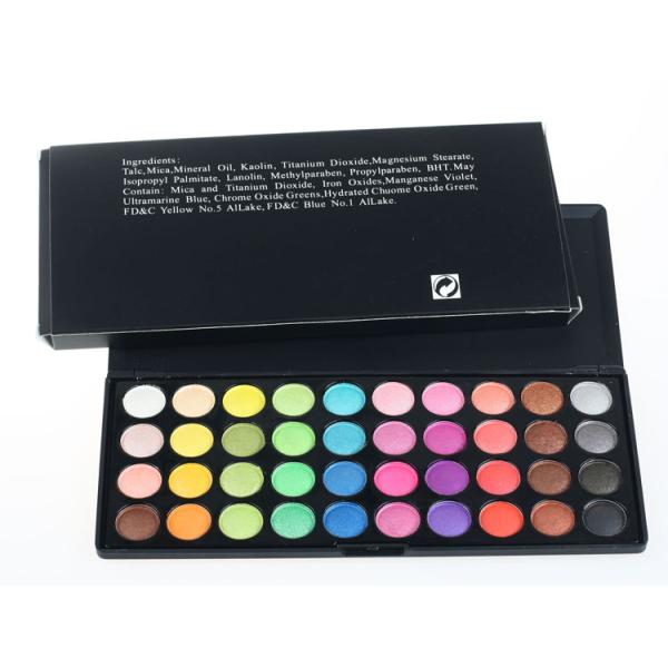 Long Lasting High Pigment Professional Makeup 40 Colors Matte And Shimmer Eyeshadow