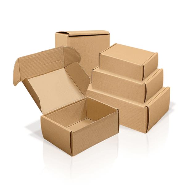 Custom Kraft Paper Mailer Box Packaging Recyclable Corrugated Cardboard Mailer Boxes