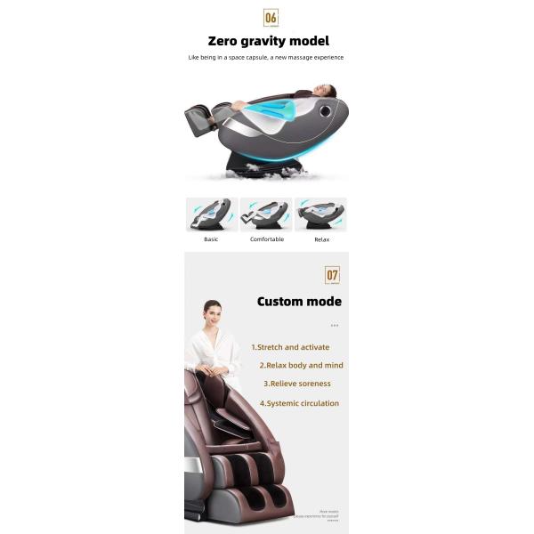 Massage Function  Electric Full Body Spa Treatment Massager Recliner for Salon Furniture