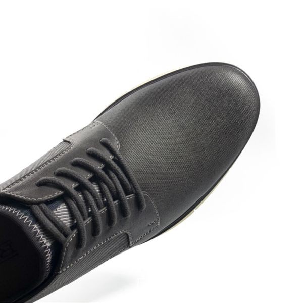 Casual Mens Black Loafers Shock Absorbing Simple Leather Formal Shoes
