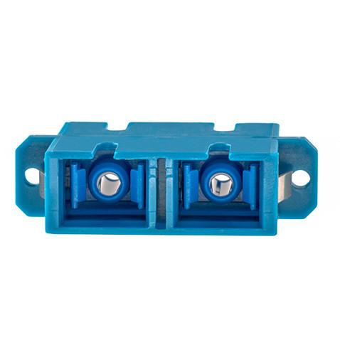 FTTH SC Male LC Female Duplex Fiber Optical Adapter With Flange Hybrid Adapter 10
