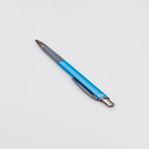 Press Aluminum Gel Pen 0.5mm Multi-color Square Barrel Metal Neutral Pen Stationery Supply
