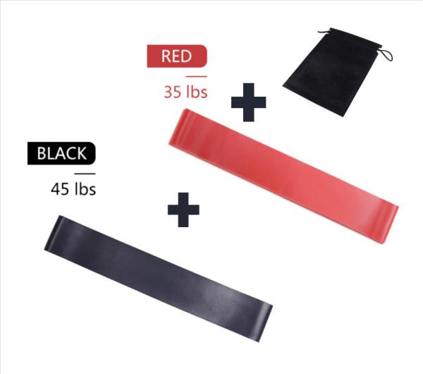 Elásticos unisex da aptidão, faixas da resistência da ioga para dar forma do corpo