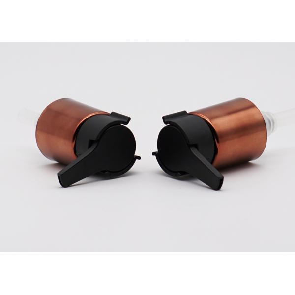 Бронзовые лоснистые насосы обработки закрытия 24мм косметические с штейновой головой насоса ПП