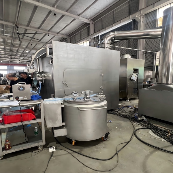 BGX-350F High-efficiency Automatic Film Coating Machine With Reverse Discharge