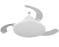 3 Ventilateur de plafond à lame invisible sans pas de couleur avec lumière LED et télécommande