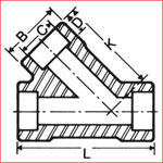 Выкованный нержавеющей сталью ЛОКОТЬ тройника SW штуцеров 3000# 6000# ASME B16.11 NPT