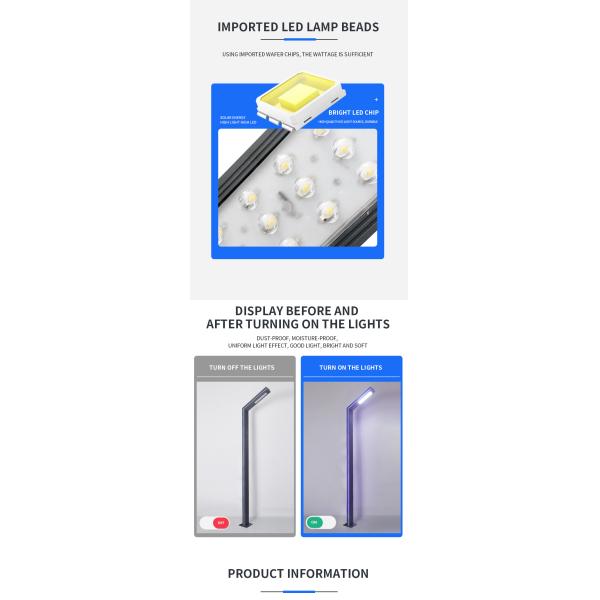 Outdoor Garden Landscape Lights Led Fixtures M14x240x500mm