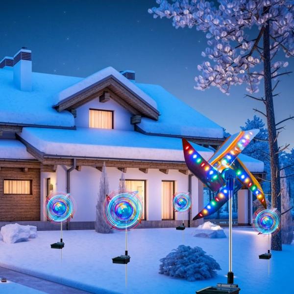 32pcs LED Waterproof Garden Lights Solar powered Outdoor Decoration