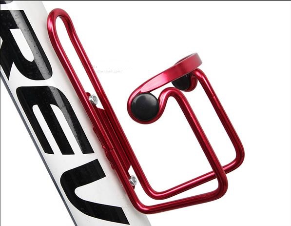 Light Cycling Mountain Bike Water Bottle Holder Cage Lithium Alloy Mount Bottle Holder Bracket Rack 67.6g five colors
