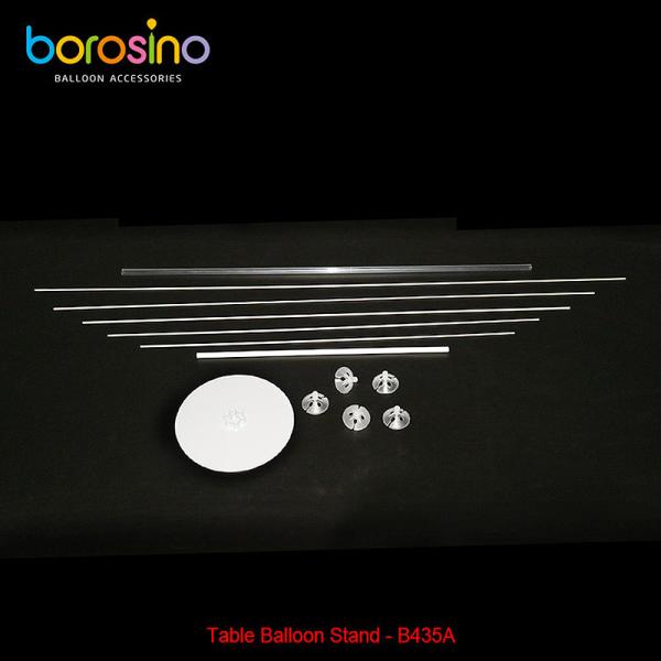 White Wedding Balloon Decoration Accessories Centerpiece Balloon Stand