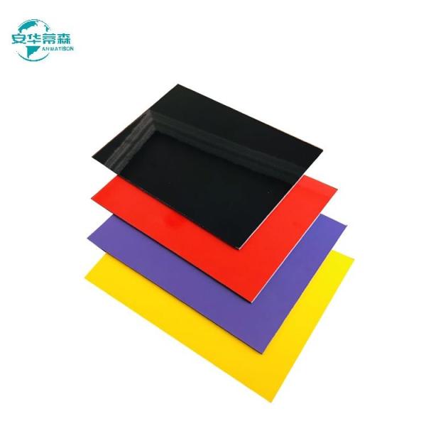 High Glossy ACP Aluminum Composite Panel with Fire Retardant Core, 15-Year Warranty, and UV Protection for Exterior Cladding