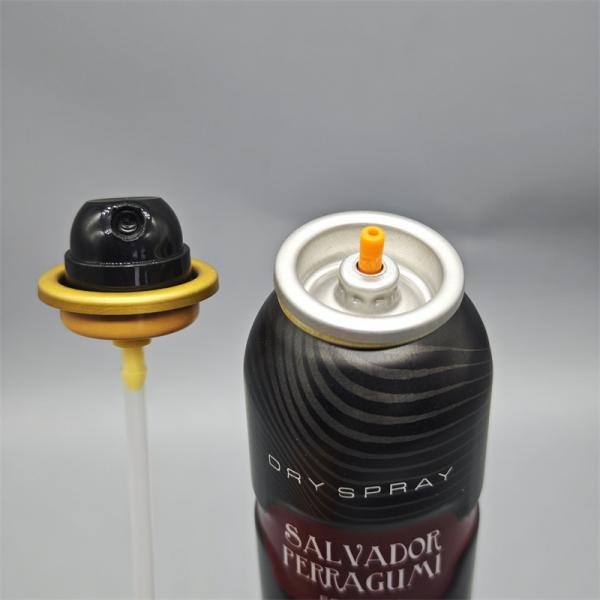 Valve de pulvérisation pour déodorant fiable pour les produits de soins personnels grand public, avec une dispersion de brume constante et une étanchéité anti-fuite