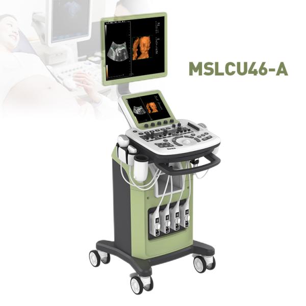 Zoncare 3D/4D Trolley Medical Digital Color Doppler Ultrasound System for Hospital