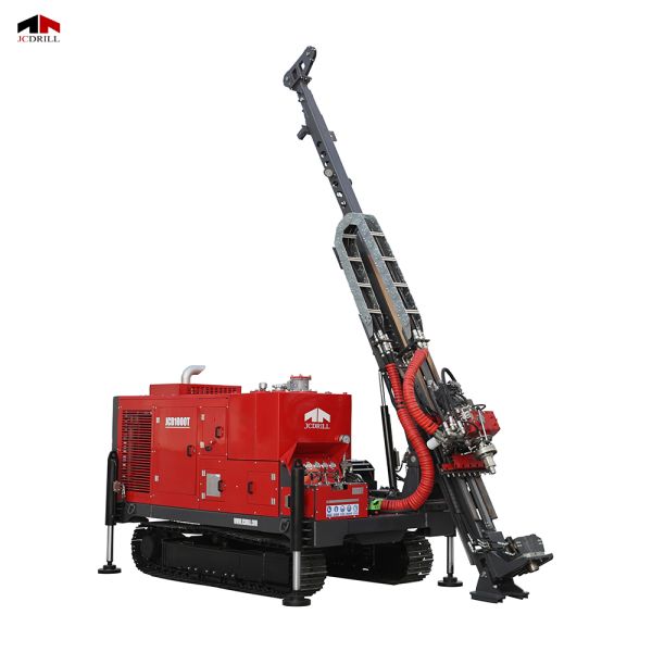 JCD1000T Crawler Mounted Diamond Core Drilling Rig For Mineral Exploration