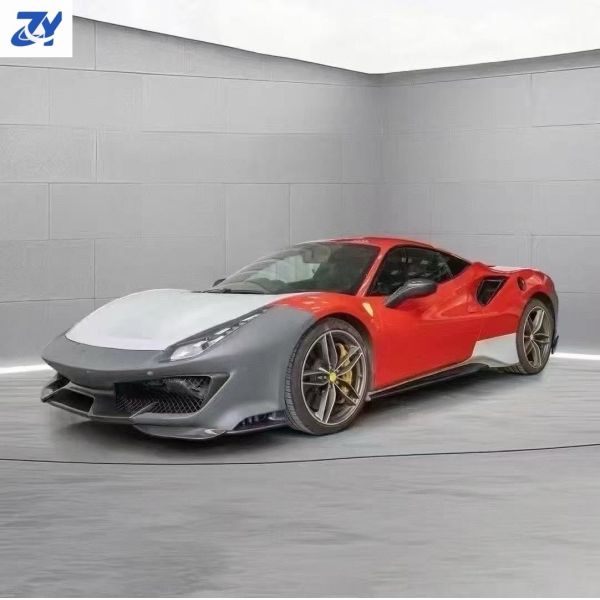 Upgraded P-type car modified body kit 2012-2018 new dry carbon fiber parts 488 suitable for Ferrari's original standard bump