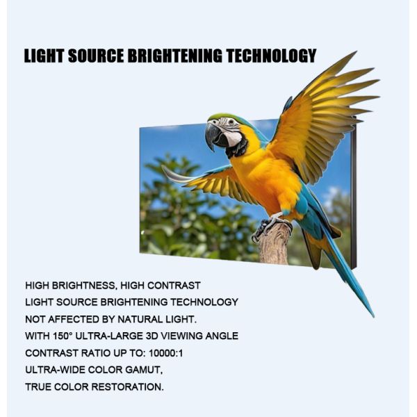 Visualization Polarization Screen Effect Display Virtual Cinema Full Color 3D Display Screen