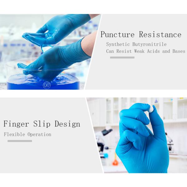Disposable Dental Exam Grade Sterile Nitrile Gloves S M L XL