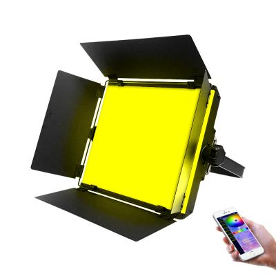 120W RGB Film Photography Lighting 2700K 7500K Television Studio Lighting Multi Control