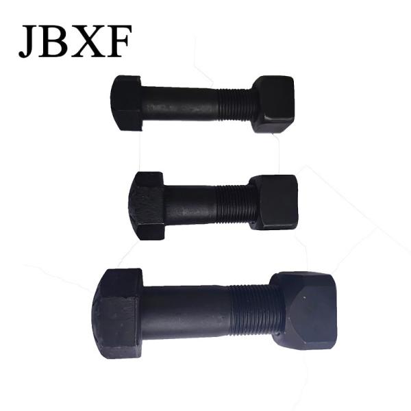Hexagon Head Truck Wheel Bolt Durable Track Guard Bolt And Nut