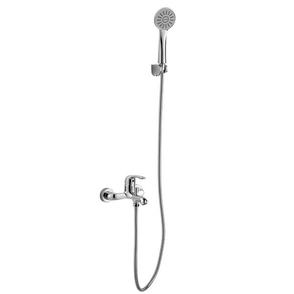 Banho da alavanca do banheiro fixado na parede de Handshower único em volta dos mercadorias sanitários do agregado familiar do chuveiro
