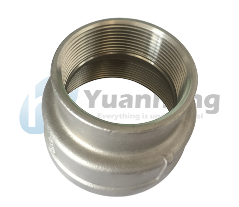 bsp, bpt, npt, din2999 threaded low pressure 1/2*3/8 sized 316 stainless steel banded socket