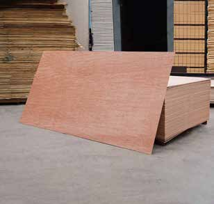 Furniture Grade Plywood Board 1.2-25mm Thickness Well Sanded Surface 1220x2440mm