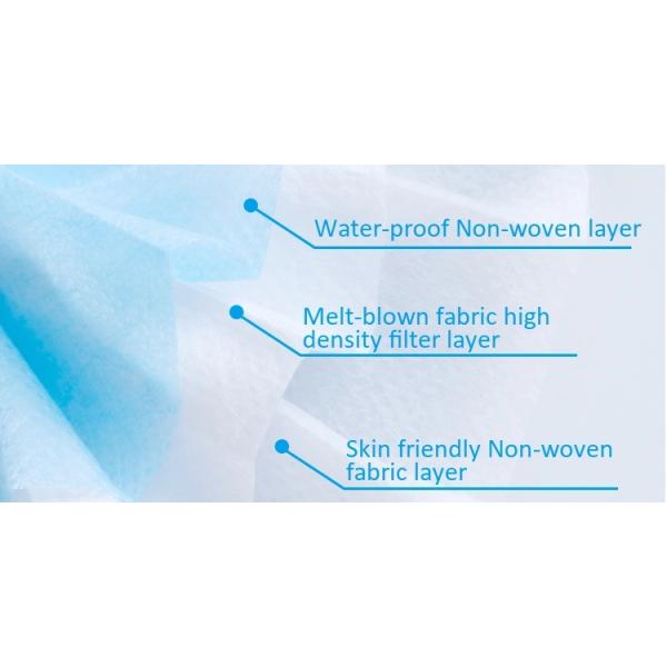 Personal Protective Equipment Surgical Mask 3PLY Disposable Medical Face Mask