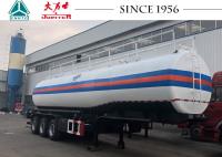 39000 litres de facteur de sécurité élevé de remorque de bateau-citerne de carburant pour transporter le carburant/diesel