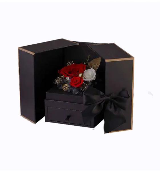 Customized Different Shape packaging flower necklace gift jewelry paper box for Your