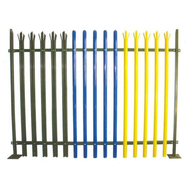 Hot Dipped PVC Coated Europe Palisade Fence for Outdoor