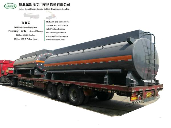 Chemical Acid Tank Body Chemical Liquid Tanker Body with Container Locks Trailer Road Transport WhsApp:+8615271357675