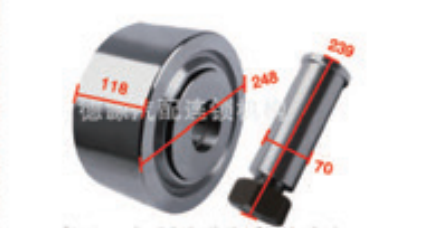 248*118/140 SHAFT 70*239  MIXER TRUCK BALL DRUM ROLLER 30314 BEARING