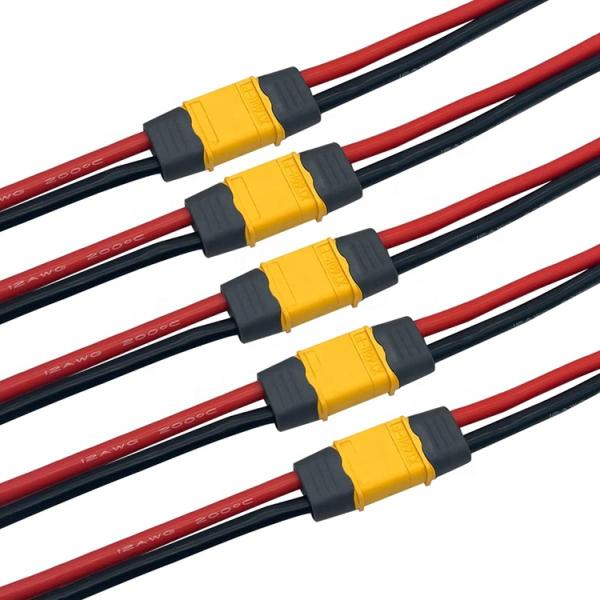 12AWG 100mm 150mm Silicon Wire XT60 XT60H XT60U Connector Male Female Sheath Housing Plug Cable for Battery FPV