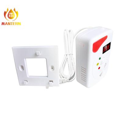 9V Battery Backup Domestic Gas Detector CE Approved In European Plug Or US Plug