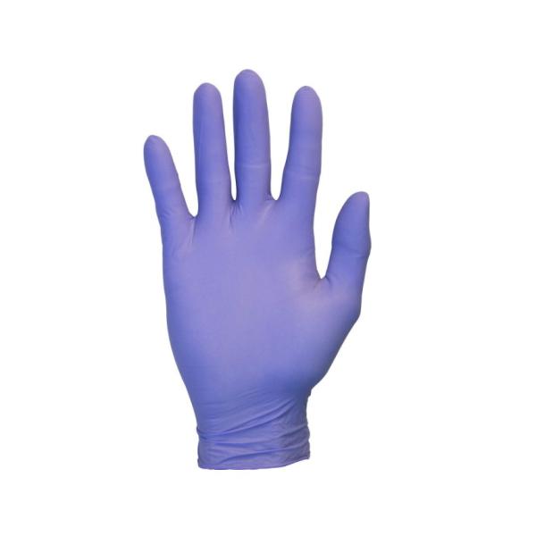 Disposable powder free blue nitrile gloves latex free