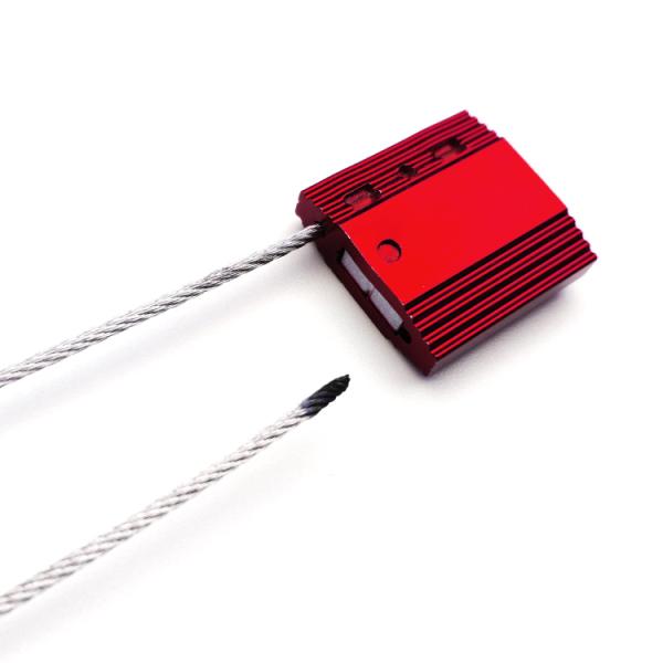 1.8mm Wire Pull Tight Security Cable Seal with 2.74 KN Tensile Strength for Logistics and Truck Security