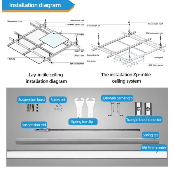 Wholesale Factory Lightweight Perforated Slat Aluminum Suspended Ceiling Clip In Aluminum Ceiling Panel