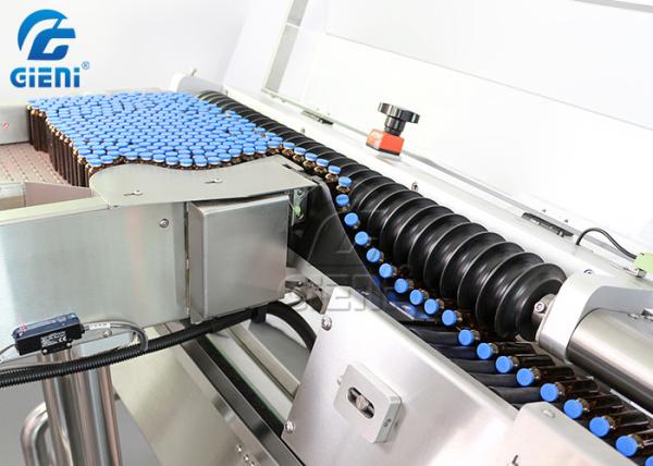 Lipbalm Tabletop Horizontal Labeling Machine For Or Mascara Or Vial Bottle