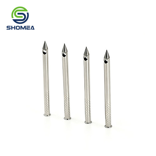 SHOMEA Stainless Steel Flared Pencil Point Needle with Hole